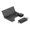 DELOCK CARD READER 91014 ΓΙΑ SD & MICRO SD, ΜΕ ΘΉΚΗ, USB/USB-C, 5GBPS, ΜΑΎΡΟ