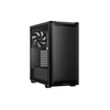 BEQUIET PC CHASSIS PURE BASE 501 AIRFLOW WINDOW BLACK BGW74, MIDI TOWER ATX, W/O PSU, FRONT: 1X PURE WINGS 3 140MM PWM, REAR: 1X PURE WINGS 3 140MM PWM, 3YW.