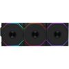 LIAN LI UNI FAN TL WIRELESS REVERSE 120 BLACK (3PCS & CONTROLLER) CASE FAN