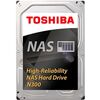 TOSHIBA HDD 3,5" 4TB NAS N300 HDWQ140UZSVA, SATA3, 7200 RPM, CACHE 128 MB, 3YW.