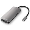 SHARKOON USB-C DOCKING STATION ΜΕ HDMI 4K PD ΓΚΡΙ (MPADG) (SHRMPADG)