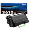 BROTHER TN3610XL TONER FOR MONO LASER SMB RANGE BLACK (TN3610XL) (BRO-TN-3610XL)