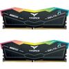 TEAMGROUP ΜΝΉΜΗ RAM DDR5 32GB KIT 2X16GB PC 6000 TEAM T-FORCE DELTA RGB  (FF3D532G6000HC38ADC01)