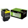 TONER LEXMARK 80C2XY0 YELLOW (80C2XY0) (LEX80C2XY0)