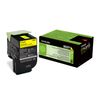 TONER LEXMARK 80C20Y0 YELLOW (80C20Y0) (LEX80C20Y0)