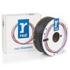 REAL PLA 3D PRINTER FILAMENT - GRAY - SPOOL OF 1KG – 2.85MM (REALPLATGRAY1000MM285)