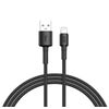 QCY USB-A TO LIGHTNING 20, 21.6W BRAIDED WIRE CABLE FAST CHARGING & DATA, 60W TPE+ HIGH DENSIDY 1,2M