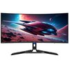 LENOVO MONITOR LEGION R34W-30 GAMING 34 WQHD VA CURVED, HDMI, DISPLAY PORT, AMD FREESYNC PREMIUM, SPEAKERS, 3YEARSW
