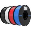 CREALITY EN-PLA VALUE PACK BLACK & WHITE & RED & BULE - ENDER FILAMENT 4KG 1.75 (3301010474)
