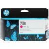 HP ΜΕΛΆΝΙ INKJET NO.738 130-ML MAGENTA DESIGNJET (498N6A) (HP498N6A)