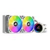 SHARKOON S80 RGB ΥΔΡΌΨΥΞΗ ΕΠΕΞΕΡΓΑΣΤΉ ΔΙΠΛΟΎ ΑΝΕΜΙΣΤΉΡΑ 120MM WHITE (38602) (SHR38602)