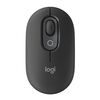 LOGITECH MOUSE POP WIRELESS WITH EMOJI BUTTON GRAPHITE