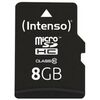 INTENSO MICROSDHC CARD  8GB CLASS 10 (3413460) (NSO3413460)