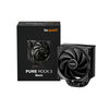 BEQUIET CPU AIR COOLER PURE ROCK 3 BLACK BK039, 190W TDP, INTEL SOCKET LGA 1851/1700/1200/1150/1151/1155, AMD AM4/AM5, 120MM PWM FAN, 3YW.