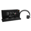 BEQUIET CPU HYDRO COOLER SILENT LOOP 420MM BW026, INTEL SOCKET LGA 1851/1700/1200/2066/1150/1151/1155, AMD AM5/AM4, SQUARE ARGB ILLUMINATING COOLING BLOCK, 3X140MM FAN SILENT WINGS 4 PWM, BLACK, 3YW.
