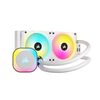 CORSAIR ICUE LINK H100I RGB WHITE AIO 240MM RADIATOR LIQUID CPU COOLER (CW-9061005-WW) (CORCW-9061005-WW)