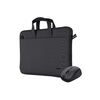 TRUST SET BAG AND MOUSE BOLOGNA BLACK 24988