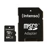 INTENSO MICROSDXC CARD 64GB PREMIUM CLASS 10 U1 (3423490) (NSO3423490)