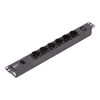 APC EASY PDU BASIC 1U 10A 230V (6)SCHUKO