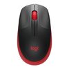 MOUSE WIRELESS LOGITECH M190 RED