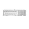 LOGITECH KEYBOARD ILLUMINATED WIRELESS MXKEYS S PALE GREY