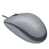 MOUSE WIRED LOGITECH M110 SILENT GREY