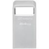 KINGSTON DATATRAVELER MICRO GEN2 64GB USB 3.2 STICK SILVER (DTMC3G2/64GB) (KINDTMC3G2-64GB)