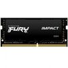 KINGSTON MEMORY KF432S20IB/8,FURY IMPACT DDR4 SODIMM, 3200MT/S, 8GB