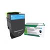 TONER LEXMARK H YIELD CYAN CARTRIDGE 3.5