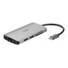 D-LINK 8-IN-1 USB-C HUB WITH HDMI/ETHERNET/CARD READER/POWER DELIVERY (DUB-M810)
