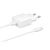 SAMSUNG FAST TRAV. CHARGER 15W+CABLE WHI
