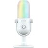 RAZER SEIREN V3 CHROMA - WHITE - RGB USB CONDENSER MICROPHONE - GAIN LIMITER - BUILD-IN SHOCK ABSORB