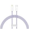 BASEUS ΚΑΛΏΔΙΟ USB-C ΣΕ LIGHTNING DYNAMIC 2 SERIES, 20W, 2M ΛΙΛΆ (CALD040305) (BASCALD040305)