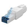 GOOBAY ΒΎΣΜΑ RJ45 65941, CAT 6A UTP, TOOL-FREE, ΛΕΥΚΌ