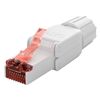 GOOBAY ΒΎΣΜΑ RJ45 65942, CAT 6 UTP, TOOL-FREE, ΛΕΥΚΌ