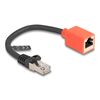 DELOCK ΑΝΤΆΠΤΟΡΑΣ ΑΠΟΤΡΟΠΉΣ ΦΘΟΡΆΣ RJ45 88197, CAT 6A S/FTP, 20CM