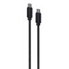 GEMBIRD CABLE USB TYPE-C -> USB TYPE-C 1.8M CHARGING/DATA TRANSMISSION BLACK (CCDB-MUSB2B-CMCM-6) (GEMCCDB-MUSB2B-CMCM-6)