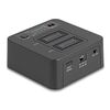 DELOCK DOCKING STATION 64300 ΓΙΑ 2X M.2 NVME SSD, CLONE/ERASE FUNCTION, 20GBPS, ΜΑΎΡΟ