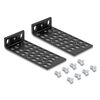 DELOCK ΣΕΤ ΒΆΣΕΙΣ ΤΟΠΟΘΈΤΗΣΗΣ ΓΙΑ RACK 67281, ΜΑΎΡΟ, 2ΤΜΧ