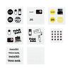 INSTA360 BUTTON STICKER SET - TACTILE BUTTON STICKERS, LOCATE EASIER THE BUTTONS
