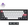 KEYCHRON Q4 HE (Q4H-C1) QMK WIRELESS CUSTOM HALL EFFECT KEYBOARD PURPLE SWITCH 60% US LAYOUT
