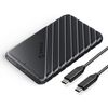 ORICO ΘΉΚΗ ΓΙΑ 2.5" SATA HDD/SSD 25PW1C-C3, 5GBPS, ΜΑΎΡΗ