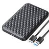 ORICO ΘΉΚΗ ΓΙΑ 2.5" SATA HDD/SSD 2520U3-V1, 5GBPS, ΜΑΎΡΗ