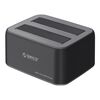 ORICO DOCKING STATION ΓΙΑ 2.5" Ή 3.5" SATA HDD/SSD 6829C3-V1, 2 ΘΈΣΕΩΝ, 5GBPS, ΜΑΎΡΟ