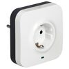 LEGRAND SURGEARREST 1 OUTLET WHITE, 2 X RJ45