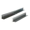 TESCOM L SUPPORT RAIL FORD=800/1000MM CABINETS, ZINC PLATED 8-12 MICRON, PHYSICAL L SUPPORT (ACR.0553) (TSACR0553)