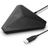 CMTECK ΕΠΙΤΡΑΠΈΖΙΟ ΜΙΚΡΌΦΩΝΟ M001, OMNIDIRECTIONAL, USB, ΜΑΎΡΟ