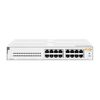 HEWLETT PACKARD ENTERPRISE ARUBA INSTANT ON 1430 16G CLASS4 POE 124W UNMANAGED L2 GIGABIT ETHERNET (10/100/1000) POWER OVER ETHERNET (POE) 1U WHITE