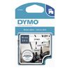 FLEXIBLE NYLON TAPE DYMO D1 16958  19MM X 3,5M (ΜΑΎΡΑ ΓΡΆΜΜΑΤΑ ΣΕ ΛΕΥΚΌ ΦΌΝΤΟ) (S0718050) (DYMO16958)