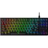 HYPERX ALLOY ORIGINS CORE PBT HX AQUA MECHANICAL TENKEYLESS GAMING KEYBOARD (US LAYOUT) - BLACK - 639N9AA